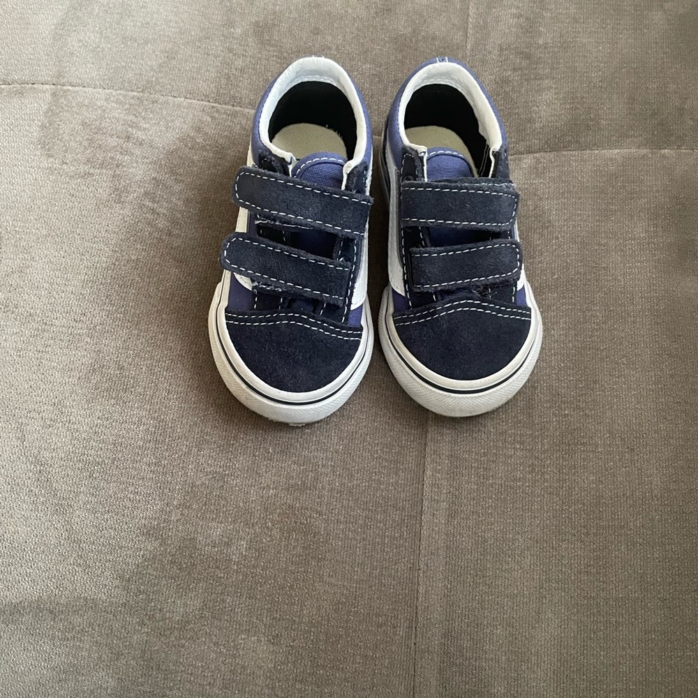 Vans Old Skool Blue Slip On